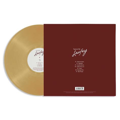 Laufey Typical Of Me Metallic Gold Vinyl Ep Limited Edition New Sealed