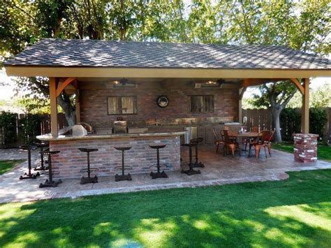 Covered patio outdoor kitchen ideas. 36 The Best Outdoor Kitchen Design Ideas - Popy Home # ...