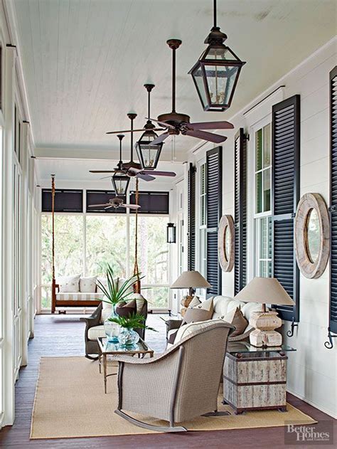 Black adds style and sophistication to a room. The Prettiest Porches that Ever Happened: Secrets Revealed ...