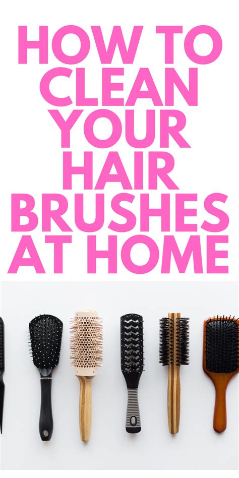 How To Wash Hair Brushes Stylish Life For Moms