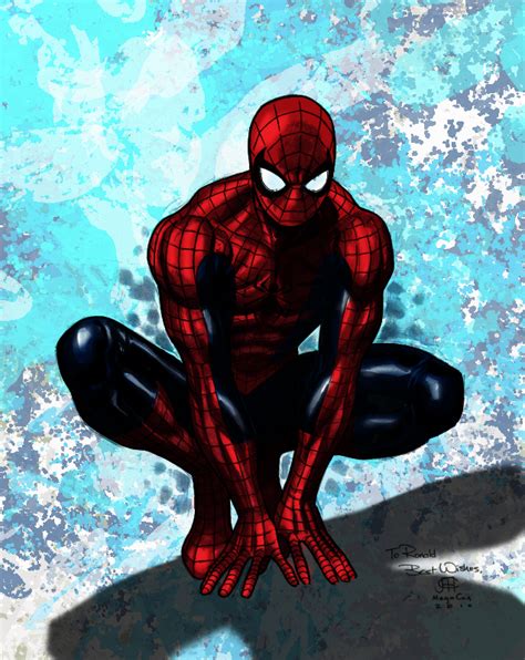 Jim Cheung Spider Man My Colors By Jamesleestone On Deviantart