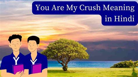 you are my crush meaning in hindi with daily use sentences 2023