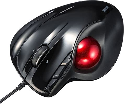 Buy Sanwa Wired Ergonomic Trackball Mouse Computer Rollerball Mice