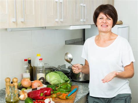 60 Older Woman Laughing With Soup Stock Photos Pictures And Royalty