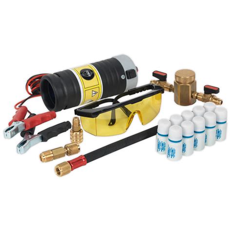 Sealey Vs600 Air Conditioning Leak Detection Kit Rapid Online