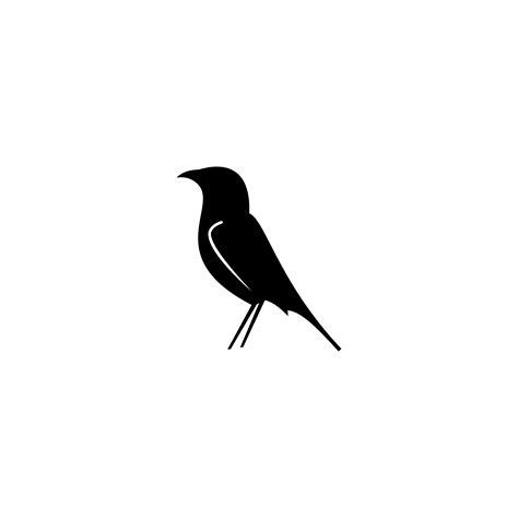 Plantilla De Logotipo De Pájaro Ilustración De Icono De Vector De