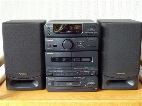 Panasonic SA CH Stereo System CD Twin Cassette FM AM Radio Good Condition PRICE REDUCED