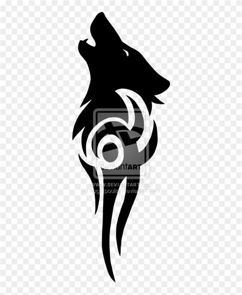 60 Tribal Wolf Tattoos Designs And Ideas Simple Tribal Wolf Designs