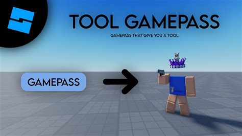 How To Make A Tool Gamepass Roblox Studio 2023 Youtube
