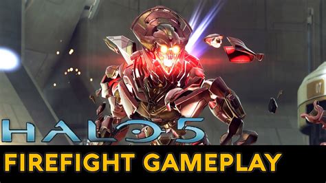 Halo 5 Guardians Warzone Firefight Gameplay Youtube