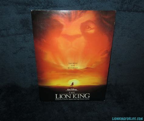 Lion King Imax Release Promo Kit By Lionkingforlife On Deviantart