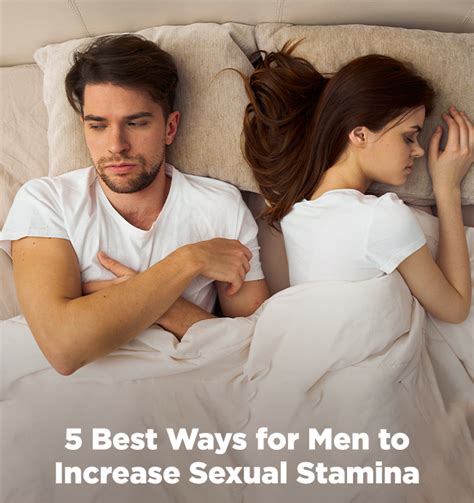 5 Best Ways For Men To Increase Sexual Stamina