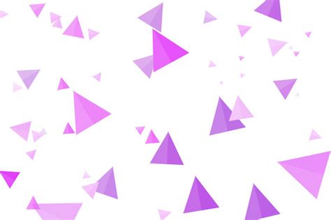 Geometric Floating Purple Triangle Png Images Psd Free Download Pikbest