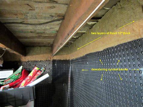 Blows pink out of the water. Insulating a basement wall - dewatering material and Roxul | Home maintenance, Basement
