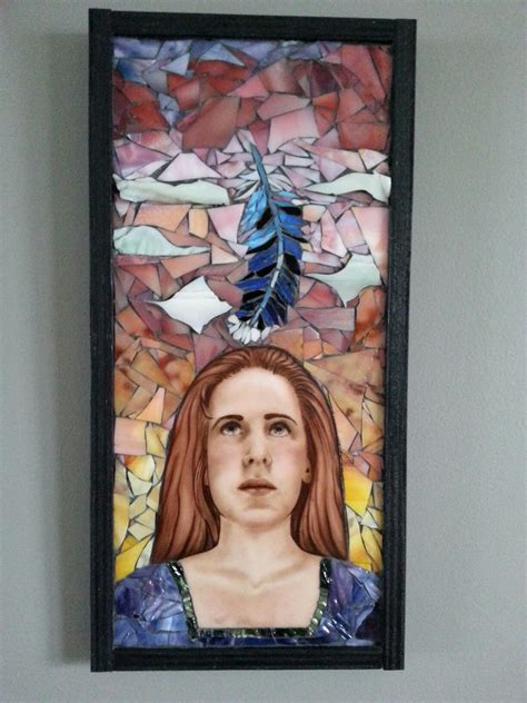 Mosaic Portrait A Sign By Woodland Stained Glass Stained Glass