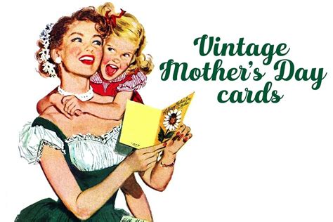 Vintage Mothers Day Cards Vintage Happy Mothers Day From Your Big