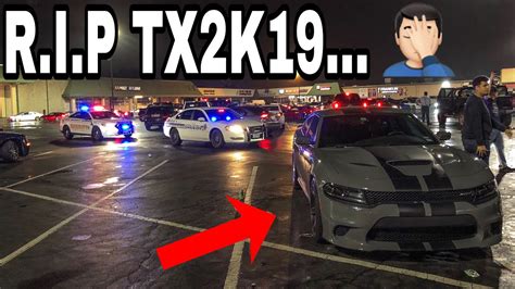 Houston Police Shut Down Tx2k19 Pre Meet Youtube