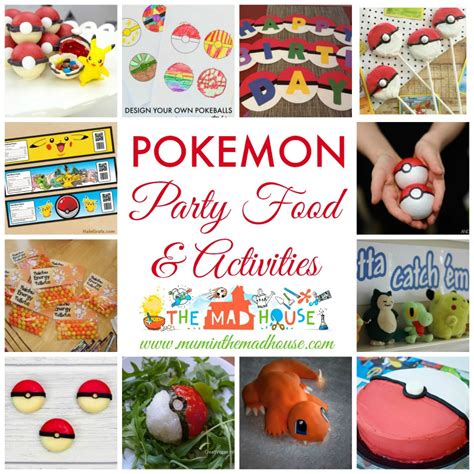 Diy Pokemon Party Ideas Mum In The Madhouse