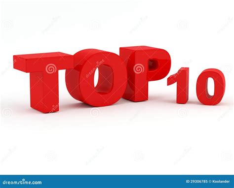 Top 10 Top Ten Stock Illustrations 860 Top 10 Top Ten Stock