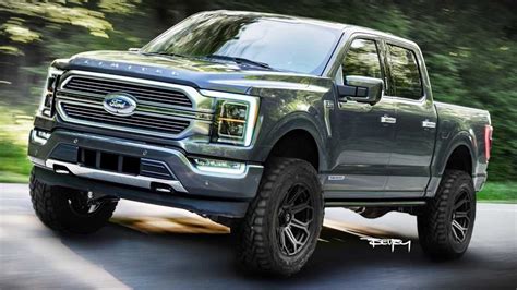2021 Ford F 150 Rendering Gives New Pickup An Attractive Nose Job