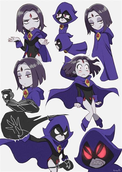 Raven Dc Comics And 1 More Drawn By Kirusu Danbooru