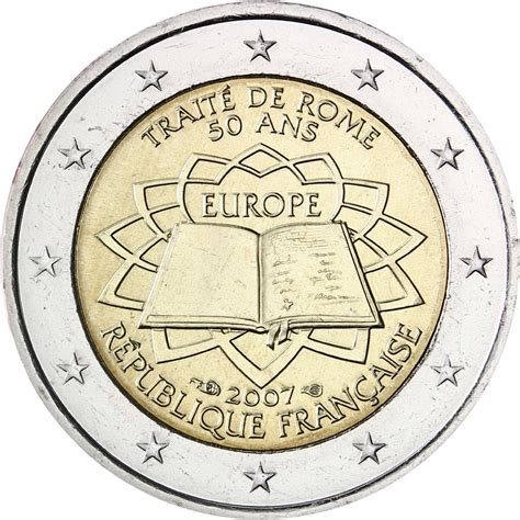 France 2 Euro 2007 50th Anniversary Of The Treaty Of Rome Eur1269