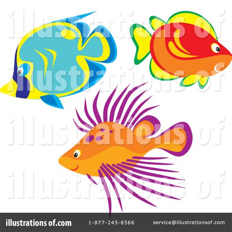 Fish Clipart #38093 - Illustration by Alex Bannykh
