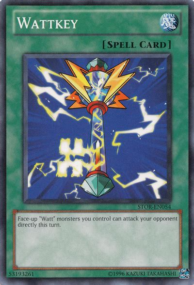 Watt monsters and support cards in our database. Wattkey - Yu-Gi-Oh!