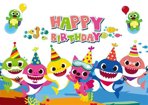 Baby Shark Png Imagens Png Shark Theme Birthday Baby Shark Shark