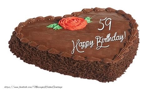 Happy Birthday Cake 59 Years