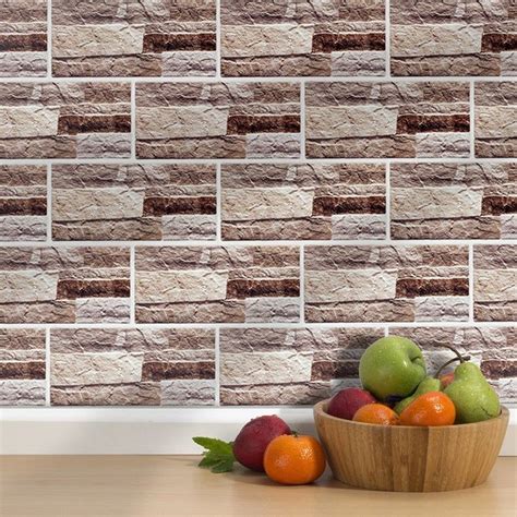8x4 Wall Tile Stickers Self Adhesive Solid Etsy Self Adhesive