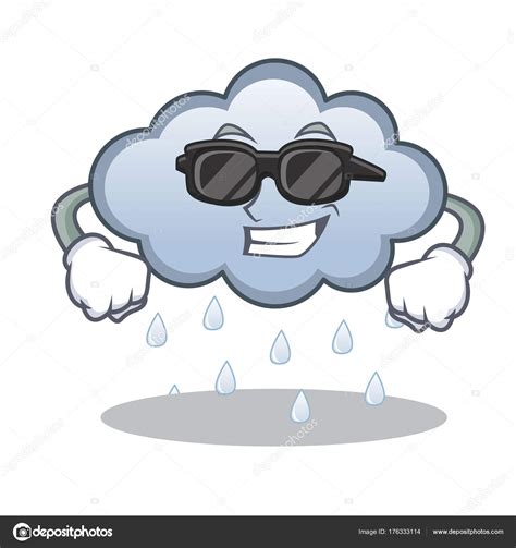 Impresionante lluvia suena con lluvia animada y atmósfera. Imágenes: nube animada | Dibujos de animados carácter nube ...