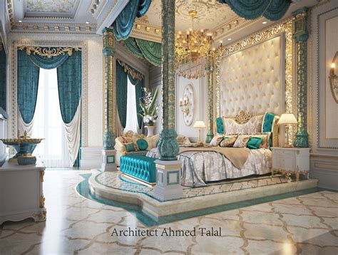 Royal Bed Room On Behance Royal Bedroom Royal Bed Luxurious Bedrooms