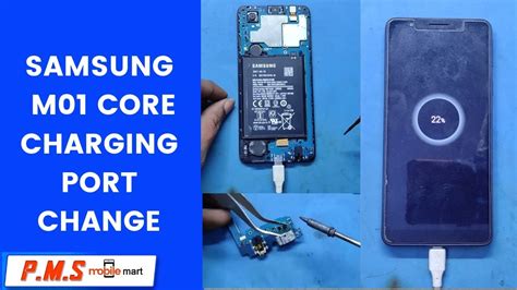 Samsung M01 Core Charging Pin Change M01 Core Charging Problem