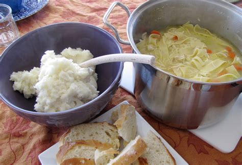 Make it with rotisserie chicken, leftover chicken or leftover turkey. Armstrong Family Recipes: Mom's Chicken Noodle Soup over ...