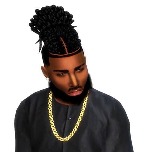 Sims 4 Cc Male Ponytails And Updo Hair Mods All Free Fandomspot