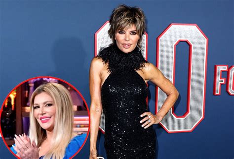 photo fans accuse lisa rinna of looking like steven tyler