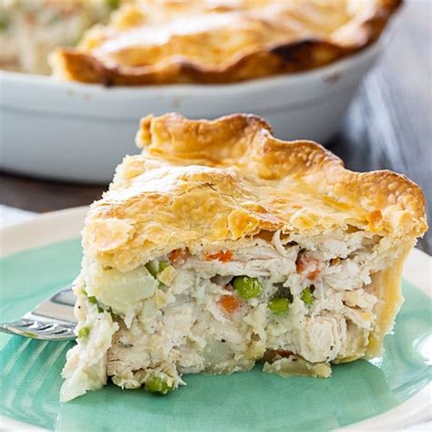 This chicken pot pie soup recipe is easy to make, lightened up a bit, yet still so rich and creamy and delicious! Easy Chicken Pot Pie | Recipe | Easy chicken pot pie ...