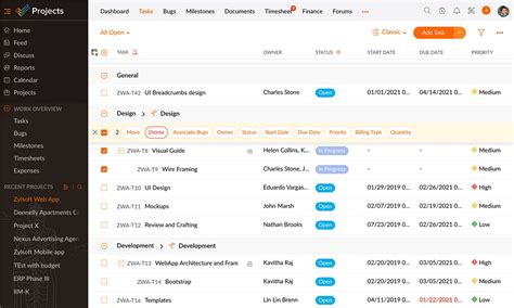 Task Management Software System Features Zoho Projects Sexiz Pix
