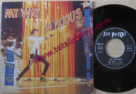 Totally Vinyl Records Sex Pistols My Way Vocal Sid Vicious