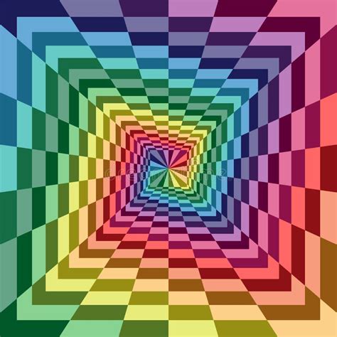 Espirales Coloreados Arco Iris De La Extensión Radial De Los