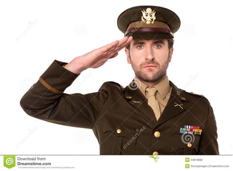 I Salute My Country ! Stock Photo - Image: 44818886