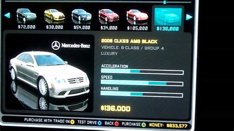 Midnight Club La Complete Edition Extended Car Showroom