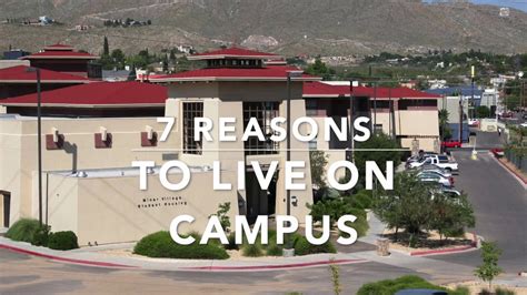 7 Reasons To Live On Campus Utep Residence Life Youtube