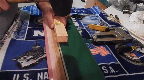(and how to remove it). Pt 2 Replacing Pool Table Rail Cushions/Bumpers - YouTube