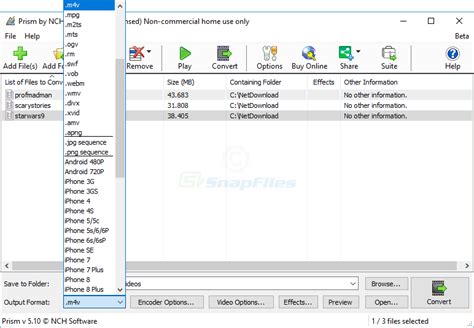 Prism Video File Converter Screenshot And Download At
