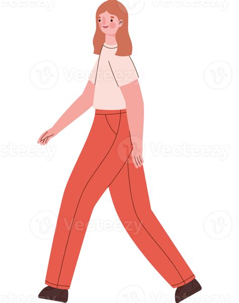 Red Haired Woman Over White 24600000 Png