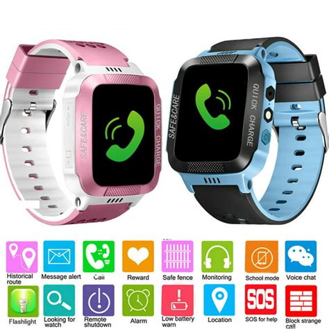 Smart Watch For Kids Kid Gps Tracker With Phone Smartwatch For Boys