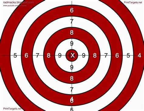 All targets are available as pdf documents. RADMACKS BLOG: Printable targets for use at the range