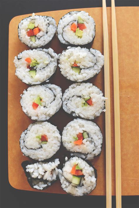How To Make Sushi At Home Minimalist Baker Recipes